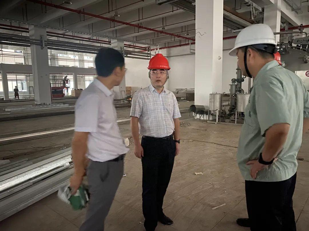 赴柯橋區(qū)實地踏勘七色彩虹印染組團(tuán)1