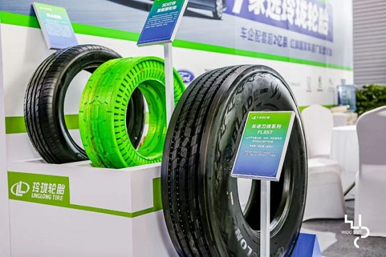 玲瓏研發(fā)的蒲公英橡膠輪胎、石墨烯輪胎、3D打印聚氨酯輪胎、智能輪胎、自愈合輪胎等
