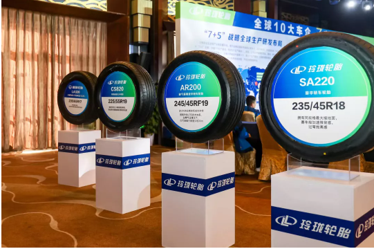 其中SPORT MASTER、GRIP MASTER C/S、AR200等高科技乘用車輪胎產(chǎn)品