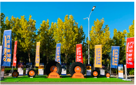 萬(wàn)達(dá)寶通司研發(fā)了“鑲釘雪地胎IS67系列產(chǎn)品、“M81越野車專用輪胎”、“礦山防爆輪胎”等多款產(chǎn)品