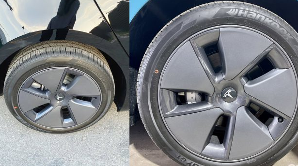 特斯拉在國外銷售的Model3部分車型的輪胎等級有所降低