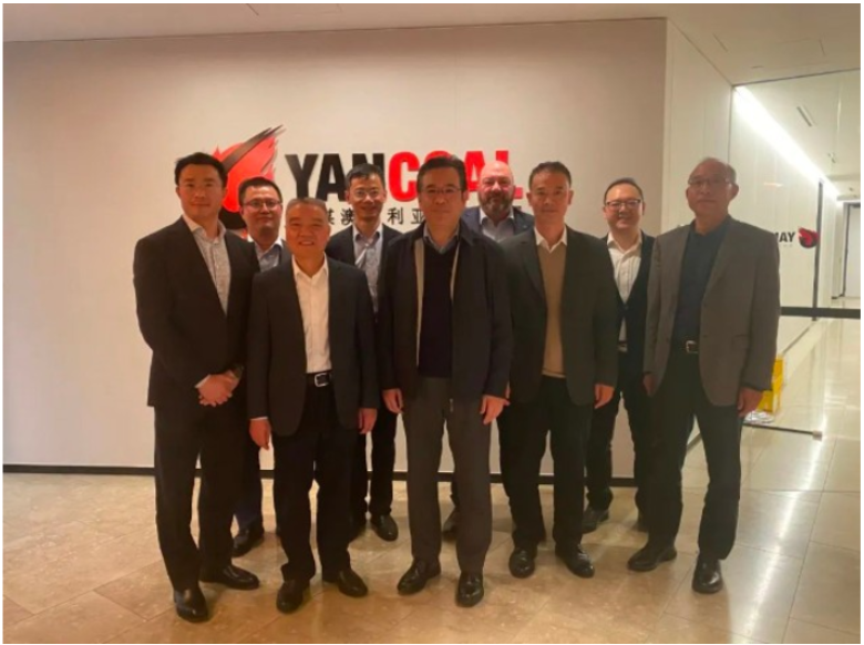 寶通科技董事長包志方帶隊拜訪兗煤澳洲總部及礦山現(xiàn)場