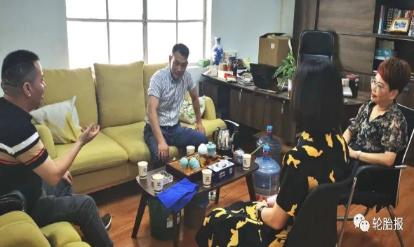 杭州汽配商會陳玉仙走進(jìn)致通輪胎有限公司 杭州汽配商會陳玉仙走進(jìn)致通輪胎有限公司