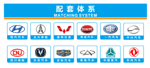 　配套市場(chǎng)，海大集團(tuán)成功進(jìn)入現(xiàn)代汽車、通用汽車、北方奔馳、東風(fēng)汽車、中國(guó)重汽、吉利汽車、長(zhǎng)安汽車、奇瑞汽車、一汽汽車等30余個(gè)整車廠配套體系，并建立了長(zhǎng)期戰(zhàn)略合作伙伴關(guān)系。