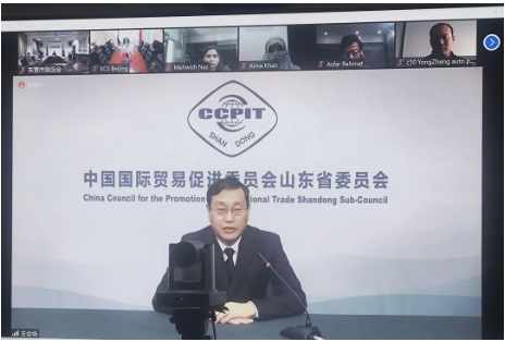 山東省貿(mào)促會副會長賀忠軍指出，非洲各國的輪胎需求量巨大，是山東重要的合作伙伴。希望雙方企業(yè)能夠借此機會深挖輪胎產(chǎn)業(yè)合作潛力，加強交流，增進了解，力爭達成務(wù)實合作，實現(xiàn)互利共贏發(fā)展。