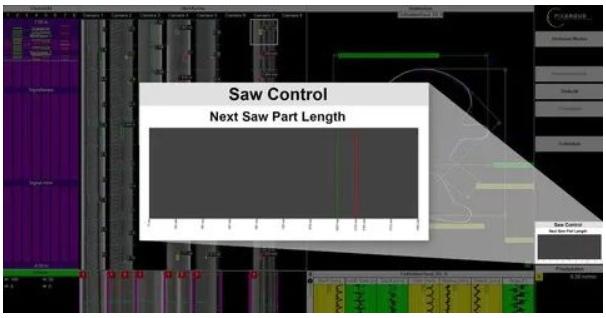 新的SawControl軟件模塊使用Pixargus檢測系統的數據來優(yōu)化型材切割。該系統在確保切割至客戶指定長度的所有型材均無缺陷，并且以最小偏差切割出任何包含缺陷的型材。