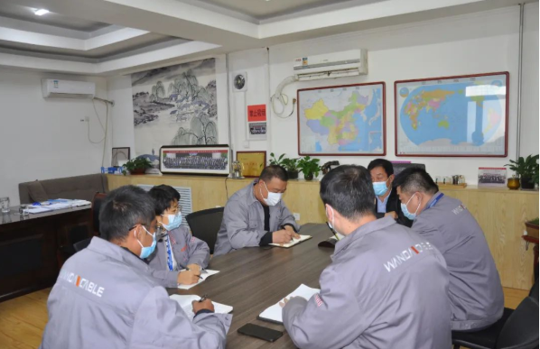 “疫情要防住，發(fā)展要安全”萬(wàn)達(dá)電纜公司組織召開疫情防控專題會(huì)