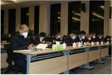2022年度管理人員述職會(huì)順利召開