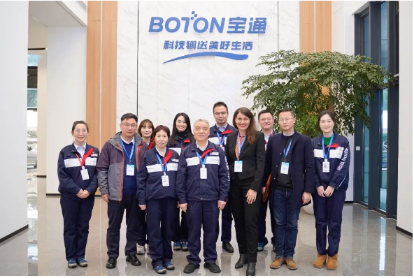 重聚！BHP全球采購副總裁帶隊參觀考察寶通