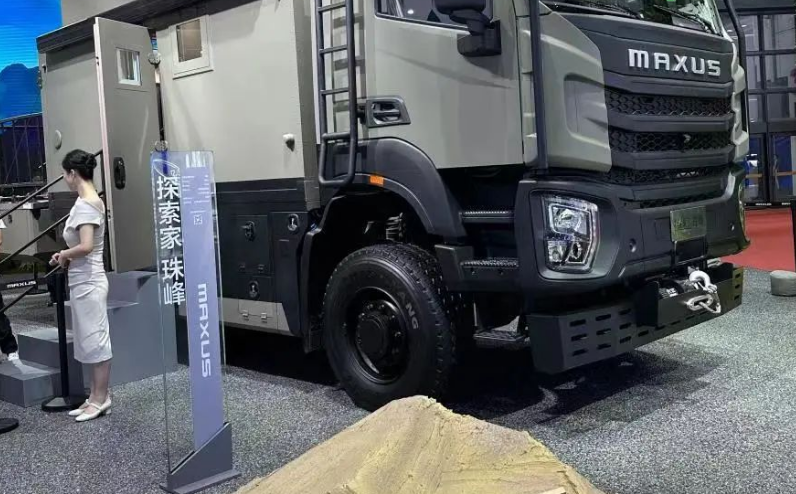 上汽大通MAXUS新款房車搭載中策橡膠朝陽(yáng)AT557輪胎