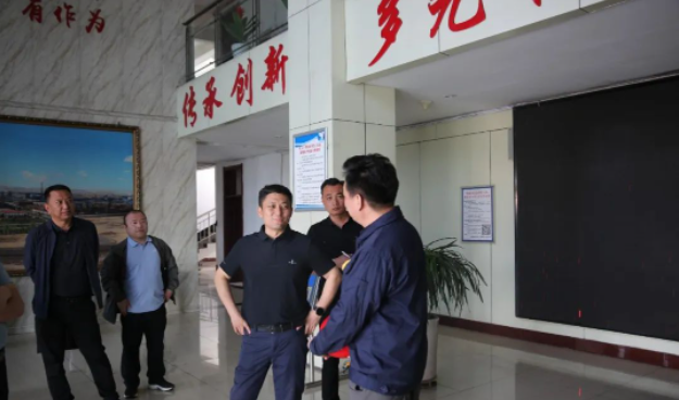 烏海市海南區(qū)區(qū)委副書記、政府區(qū)長白春雷，以及其他幾位副區(qū)長、政府辦公室主任和部門負(fù)責(zé)人，對烏海黑貓的經(jīng)濟(jì)運(yùn)行和生產(chǎn)建設(shè)運(yùn)營情況進(jìn)行了實(shí)地考察。
