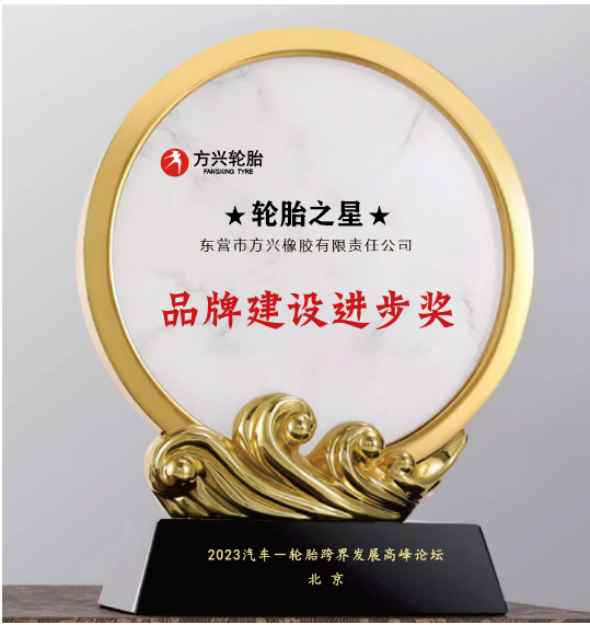 方興橡膠榮獲“品牌建設(shè)進步獎”，以卓越品質(zhì)鑄就輝煌品牌