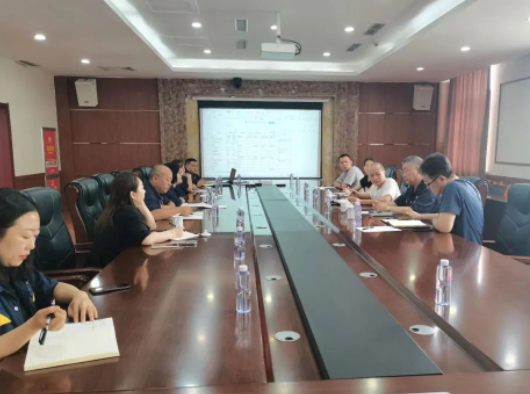 朝陽(yáng)市高新技術(shù)開發(fā)區(qū)管委會(huì)副主任柳云率領(lǐng)相關(guān)領(lǐng)導(dǎo)一行考察了朝陽(yáng)黑貓公司。