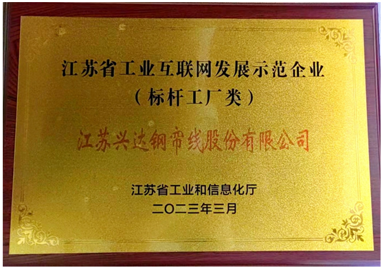 江蘇興達(dá)榮獲“2023年度江蘇省工業(yè)互聯(lián)網(wǎng)標(biāo)桿工廠”稱號(hào)，為該公司的數(shù)字化轉(zhuǎn)型之路奠定了堅(jiān)實(shí)基礎(chǔ)。未來，江蘇興達(dá)表示將進(jìn)一步整合先進(jìn)技術(shù)，推動(dòng)行業(yè)智能化生產(chǎn)水平的提升，為橡膠行業(yè)的智能制造和綠色制造作出更大貢獻(xiàn)。
