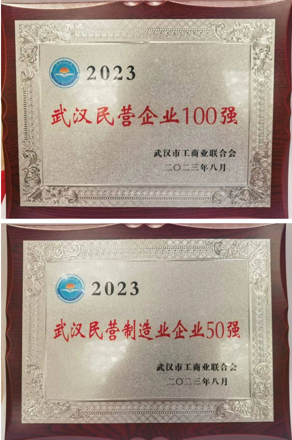 2023年“武漢民營(yíng)企業(yè)100強(qiáng)”、“民營(yíng)制造業(yè)企業(yè)50強(qiáng)”和“民營(yíng)企業(yè)科技創(chuàng)新50強(qiáng)”三項(xiàng)榜單正式發(fā)布。據(jù)了解，武漢第二電線電纜有限公司連續(xù)九年入選“武漢民營(yíng)企業(yè)100強(qiáng)”榜單和連續(xù)六年入選“武漢民營(yíng)制造業(yè)企業(yè)50強(qiáng)”榜單。
