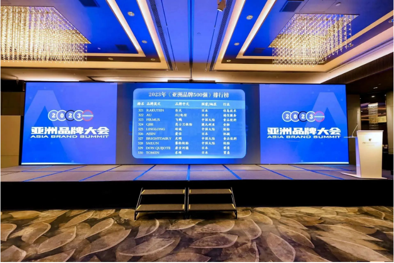 由世界品牌實(shí)驗(yàn)室主辦的“亞洲品牌大會(huì)”發(fā)布了2023年的《亞洲品牌500強(qiáng)》排行榜。令人矚目的是，賽輪集團(tuán)股份有限公司再次榮登榜單，其品牌價(jià)值高達(dá)805.72億元，位列第328位。