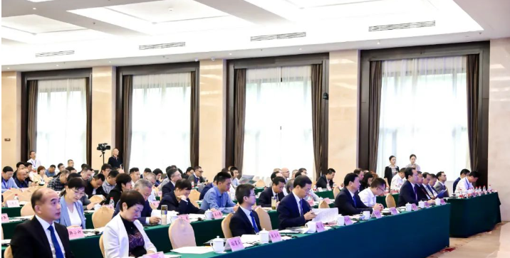 會議上，民族涂料龍頭企業(yè)三棵樹的董事長兼總裁洪杰發(fā)表了《把握機遇 迎接改變 堅定不移走高質(zhì)量發(fā)展道路》的主題報告，他深入闡述了當(dāng)前涂料行業(yè)所面臨的大變局以及未來的發(fā)展趨勢，引發(fā)了行業(yè)內(nèi)的廣泛關(guān)注。