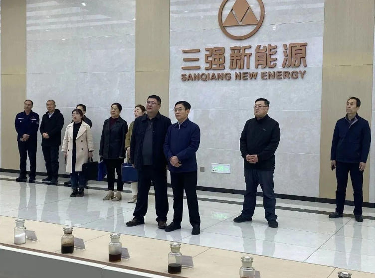 市人大常委會(huì)副主任馮原平一行蒞臨三強(qiáng)新能源調(diào)研