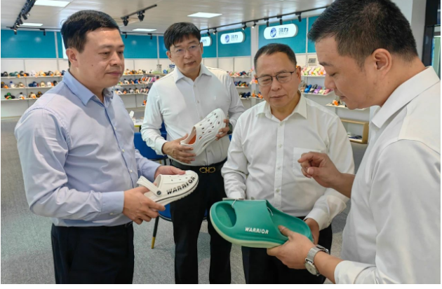 王占杰理事長(zhǎng)對(duì)思迪嘉鞋業(yè)取得的成績(jī)表示高度肯定。他通過(guò)此次調(diào)研走訪，充分感受到塑料鞋產(chǎn)品的多樣性和企業(yè)的創(chuàng)新力。他表示對(duì)塑料鞋企業(yè)的不斷進(jìn)步充滿信心，堅(jiān)信該行業(yè)將在可持續(xù)高質(zhì)量發(fā)展的道路上穩(wěn)步前行。