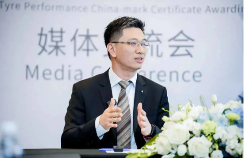 2023輪胎行業(yè)質(zhì)量論壇，在青島國際會議中心舉行。在這次盛會上，TüV萊茵大中華區(qū)交通服務(wù)副總裁黃余欣接受了媒體的采訪。